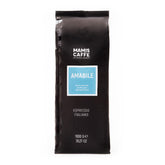 Mamis Caffè Amabile - Boabe espresso întregi - Cafea prăjită mediu cu nuanțe dulci - Espresso italian cu cremă groasă Cafea Naty Shop 1 Kg Boabe întregi