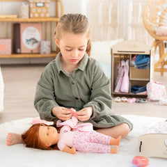 Corolle 9000200070 - MaCorolle, Prune, păpușă franceză cu talisman și parfum de vanilie