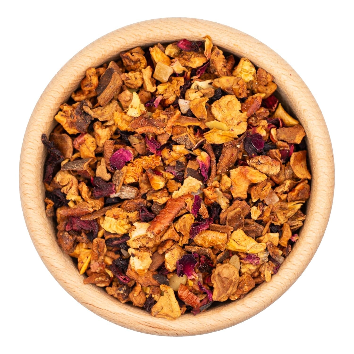 Alpaca Tea | Măr și scorțișoară | Amestec de ceaiuri din fructe | Vrac | Resigilabil (100 g)