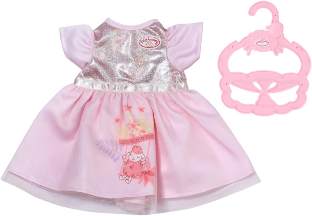 Baby Annabell Little Sweet Puppenkleid Prinzessin mit Glitzer und Tüll, für 36 cm Puppen, 707159 Zapf Creation