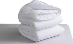 Kołdra z włókien silikonowych, zabieg aloesowy, 300 G, jesień/zima, na łóżko 90 cm (150 X 220 cm) Kołdry i kołdry Naty Shop White Cama 90 (150X220 Cm)