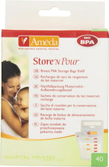 Woreczki na mleko matki - 40 szt. Żywność i akcesoria do karmienia piersią Sklep Bebe Naty
