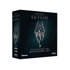 Modiphius The Elder Scrolls: Skyrim – Joc de societate Adventure – Set de miniaturi upgrade | Joc de societate | Vârste 14+ | 1-4 jucători | Timp de joc 60-120 minute, Gri, Roșu