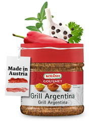 Kotanyi Gourmet Grill-Argentyna Gewürzzubereitung, mit Paprika, Pfeffer, Koriander und mehr, fruchtig-ostry, 400ccm, 285 g
