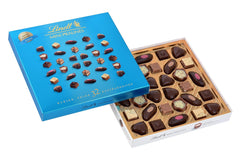 Lindt Chocolate - Mini Pralinki | 2x155g | Pudełka po 32 praliny, każda w 5 pysznych asortymentach, bez alkoholu | Prezent czekoladowy | Czekoladowy prezent
