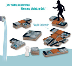 Mojżesz. Sebastian Fitzek Underground, innowacyjna gra thriller 3D dla fanów gier ucieczki, kooperacyjna gra planszowa autorstwa Marco Teubnera o różnych poziomach trudności, dla osób w wieku od 12 lat.