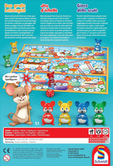 Schmidt Spiele 40553 Duża gra drabinkowa, gra dla dzieci, 52 x 36 cm