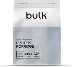 Fulgi de ovăz proteici completi, fulgi de ovăz cu conținut ridicat de proteine, zer, conținut ridicat de fibre, terci proteic, măr-scorțișoară, 2,5 kg
