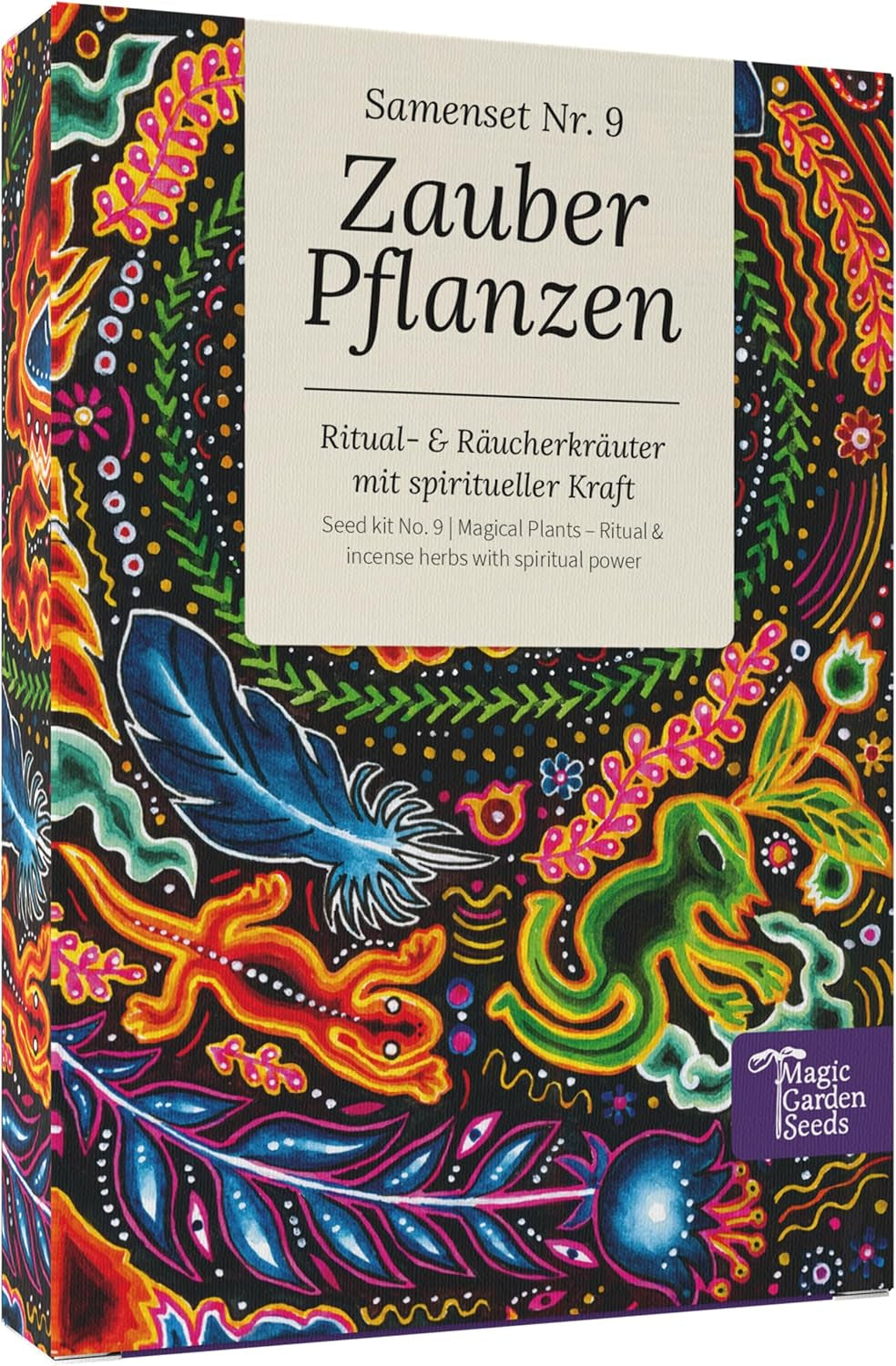 Nasiona magicznego ogrodu - Zaczarowane rośliny z 6 magicznymi ziołami: piołun, piołun, mandragora i inne - Kadzidełka do samodzielnego wzrostu i dawania w prezencie