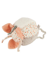 Sterntaler fabric ball farm - Minge textilă pentru bebeluși din combinații de țesături moi - Jucărie pentru bebeluși umplută cu vată de poliester - Minge pentru bebeluși pentru prindere și joacă, colorată Jucarii Bebe Naty Shop Titlu implicit