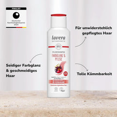 Lavera Care Szampon Color Shine & Care, wegański, 250 ml Prysznic i kąpiel Naty Shop