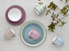 Creatable, 22582, Serie SAMBA, 16-Teiliges Geschirrset, Kombiservice Aus Porzellan, Spülmaschinen- Und Mikrowellengeeignet, Qualitätsproduktion Seturi vesela masa Naty Shop