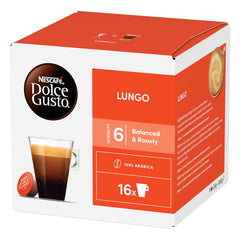 NESCAFÉ DOLCE GUSTO Lungo Kaffeekapseln 3er Pack (3 x 16 Kapseln)