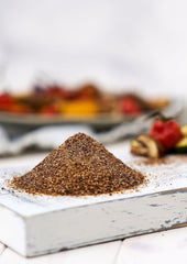 Fuchs Gewürze - Rauchsalz "Old Oak" - über Eichenholz geräuchert, rauchiger Gesmack für Grillfleisch oder Fisch - natürliche Składnik - 100 g w wiederverwendbarer, recyclebarer Dawka