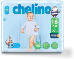 Pieluchy Indas Fashion & Love XL, rozmiar 6 (17-28 kg), 27 sztuk