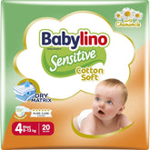 Pieluszki dziecięce Sensitive rozmiar 4, Maxi (8-13 kg), 20 sztuk