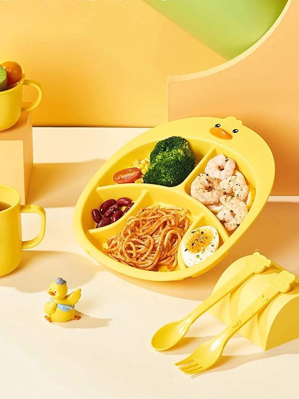 Plastikowy talerz dla dzieci Nati Shop