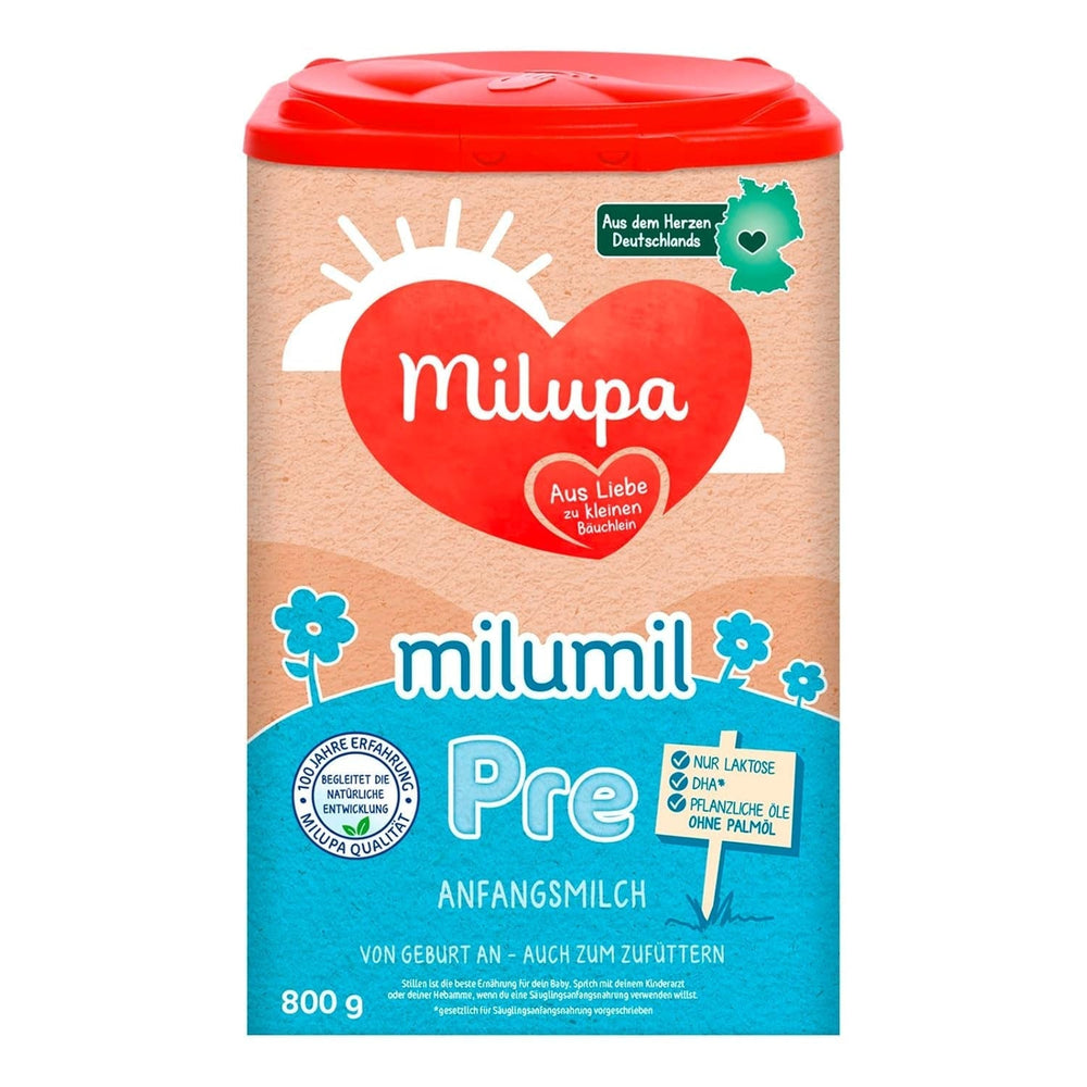 Milupa Milumil Pre, Mleko w proszku dla niemowląt - Z ważnymi składnikami odżywczymi i bez oleju palmowego - 800 g Naty Shop