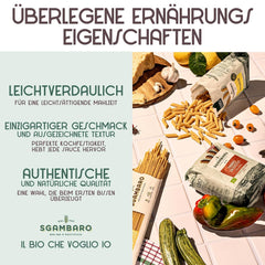 Organiczny makaron Fusilli nr 93 - 500 g pszenicy Khorasan - Starożytna pszenica o wysokiej zawartości białka, w 100% uprawiana we Włoszech - Wszechstronna w kuchni i bogata w składniki odżywcze
