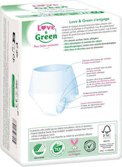 Hipoalergiczna i ekologiczna bielizna chłonna dla dorosłych, rozmiar M, 8 sztuk