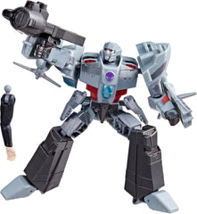 Jucărie Transformers Earthspark Deluxe Class Megatron, figurină de acțiune înaltă de 12,5 cm, jucărie robot pentru copii cu vârsta peste 6 ani Action figures Naty Shop Clasic