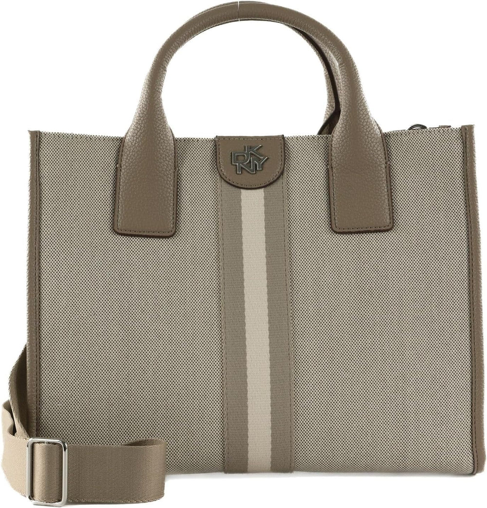 Femeile DKNY Carol Medium Book Tote, Natural Multi Genti Femei Naty Shop Titlu implicit