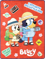 Koc Northwest Bluey Silk Touch, 116,8 x 152,4 cm, łóżka podróżne i koce Roadtrip Northwest 46" X 60"