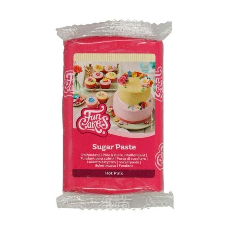 FunCakes Fondant cu aromă de lămâie: Gust delicios, textură fină, ușor de întins, fondant rulat, perfect pentru prăjituri, cupcakes și biscuiți. Halal, kosher și fără gluten. 250 g (pachet de 3) Pasta de zahar Naty Shop