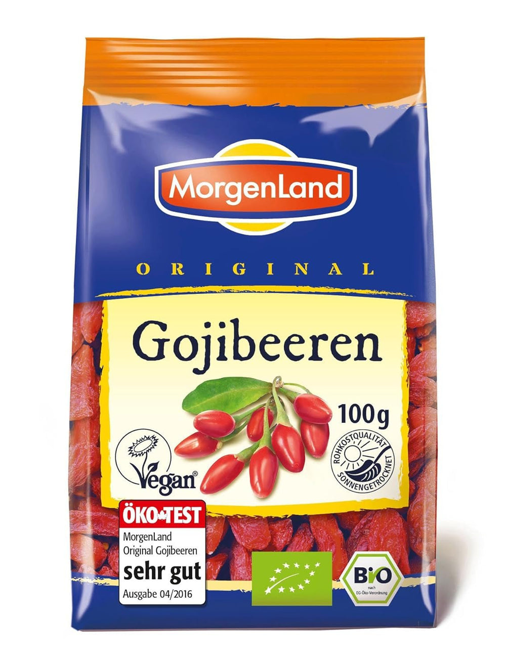 Goji berries 100g fructe uscate organice, 1 pachet (1 x 100 g) Produse deshidratate Magazinul meu Boabe Goji