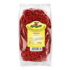 Howa Premium Goji Berries 1 KG uscat - netratat, natural - superaliment din Asia - ideal pentru gătit, copt sau ca o gustare sănătoasă - Goji berries 1000 g Produse deshidratate Naty Shop Titlu implicit
