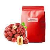 Jujube date, curmale cu sâmburi în vrac, curmale roșii chinezești, 1.1 lb/500 g Jujube mari, dulci Fructe uscate de jujube pentru gustări, ceai, supă, coacere Produse deshidratate Naty Shop Titlu implicit