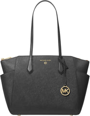 Michael Kors Marilyn Md Tz Tote Bag Genti Femei Naty Shop Negru