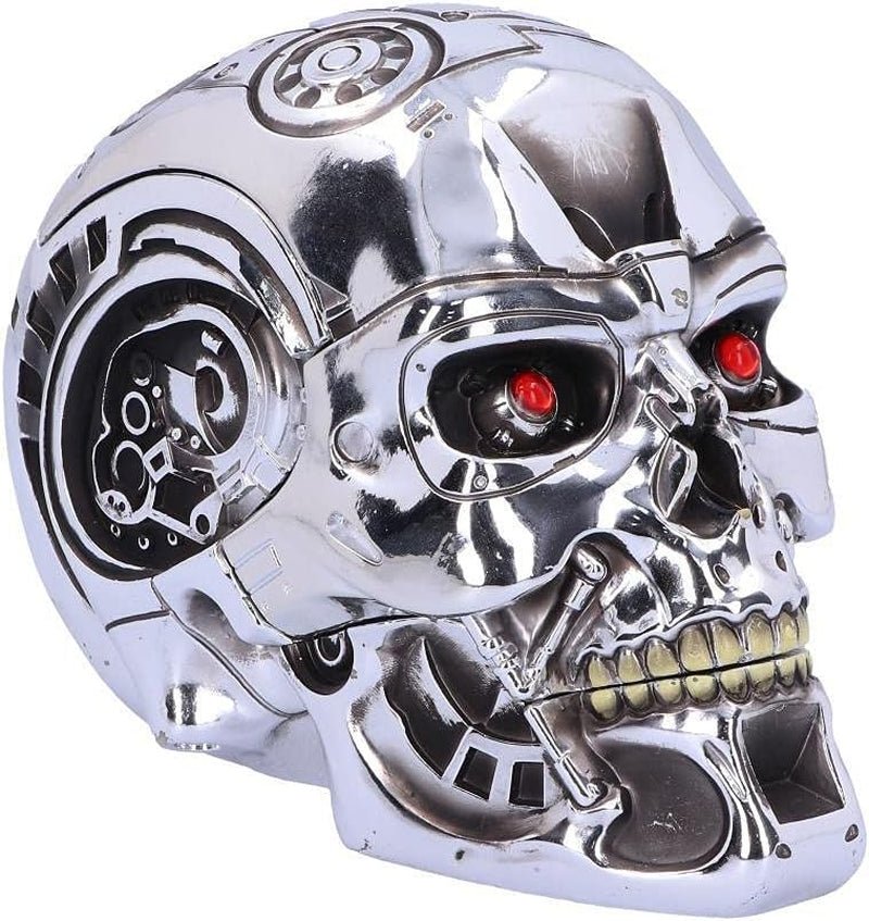 Nemesis Now, T Box, 18 cm, argint, rășină, mărime unică Statuete si sculpturi Naty Shop Titlu implicit