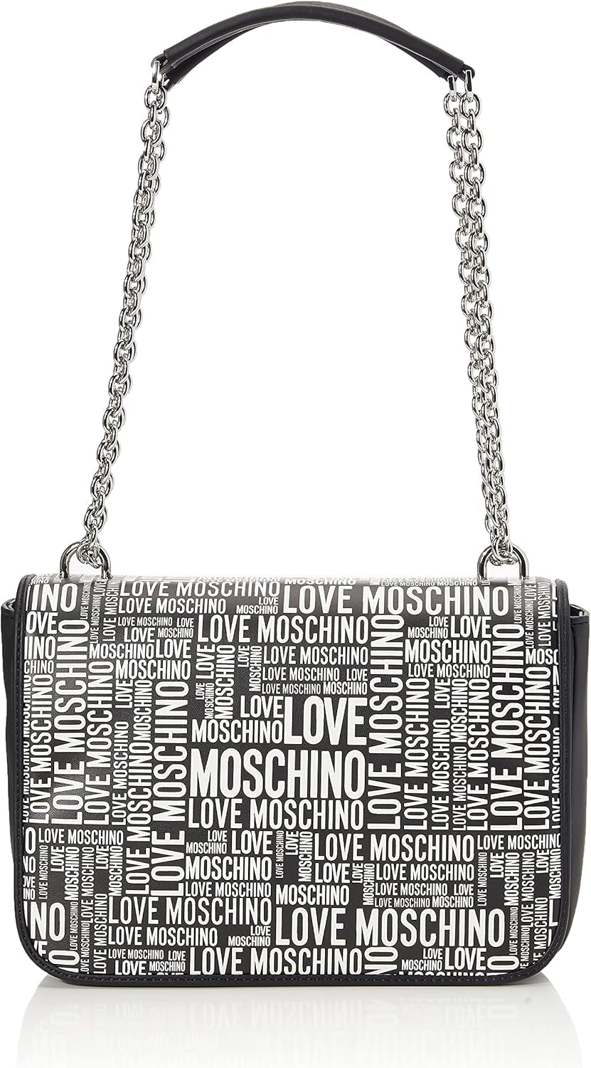 Precolecție geantă de umăr pentru femei Love Moschino, precolecție toamnă-iarnă 2021, negru Genti Femei Naty Shop Titlu implicit