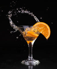 QISU | Felii de portocale uscate în vid 200 g (calitate liofilizată) | Pentru produse de patiserie, cocktailuri, ceai, vin fiert, decorațiuni | 100% portocale, fără zahăr adăugat Produse deshidratate Naty Shop