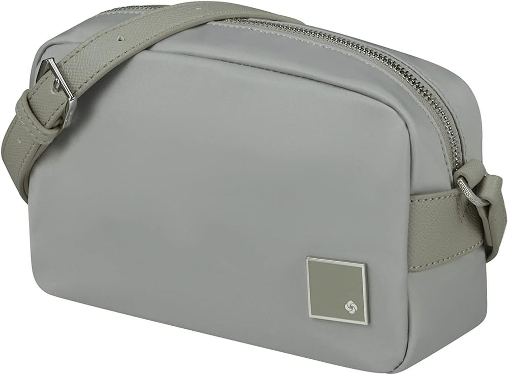 Samsonite Essentially Karissa - Geantă de umăr Genti Femei Naty Shop Gri (Dove Grey)