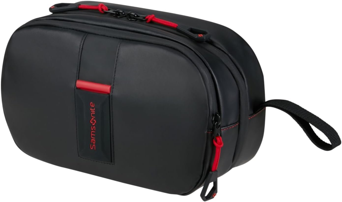 Samsonite Paradiver Light - Rucsac M, 40 cm, 16 l, Negru (Negru) Bagaje și echipament de călătorie Naty Shop Negru Geantă de toaletă 26 Cm