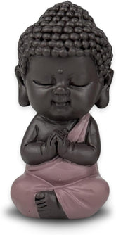 Statuetă Baby Buddha Pink Toge - Figurină inspirată și veselă - Talisman pozitiv Concentrare - Idee de cadou drăguț și spiritual - H 7 cm - Zen'Light Statuete si sculpturi Naty Shop Titlu implicit