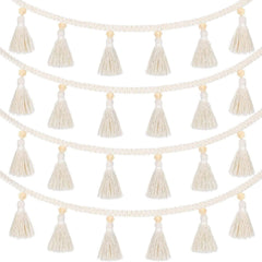 Tapiserie bucati franjuri ghirlanda banner bumbac tesute Casa - Accesorii si Decoratiuni Naty Shop Default Title