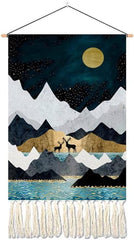 Tapiserie bucati tesuta munti paduri soare luna Casa - Accesorii si Decoratiuni Naty Shop
