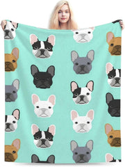 Tapiserie buldog francez imprimat motiv fata Casa - Accesorii si Decoratiuni Naty Shop