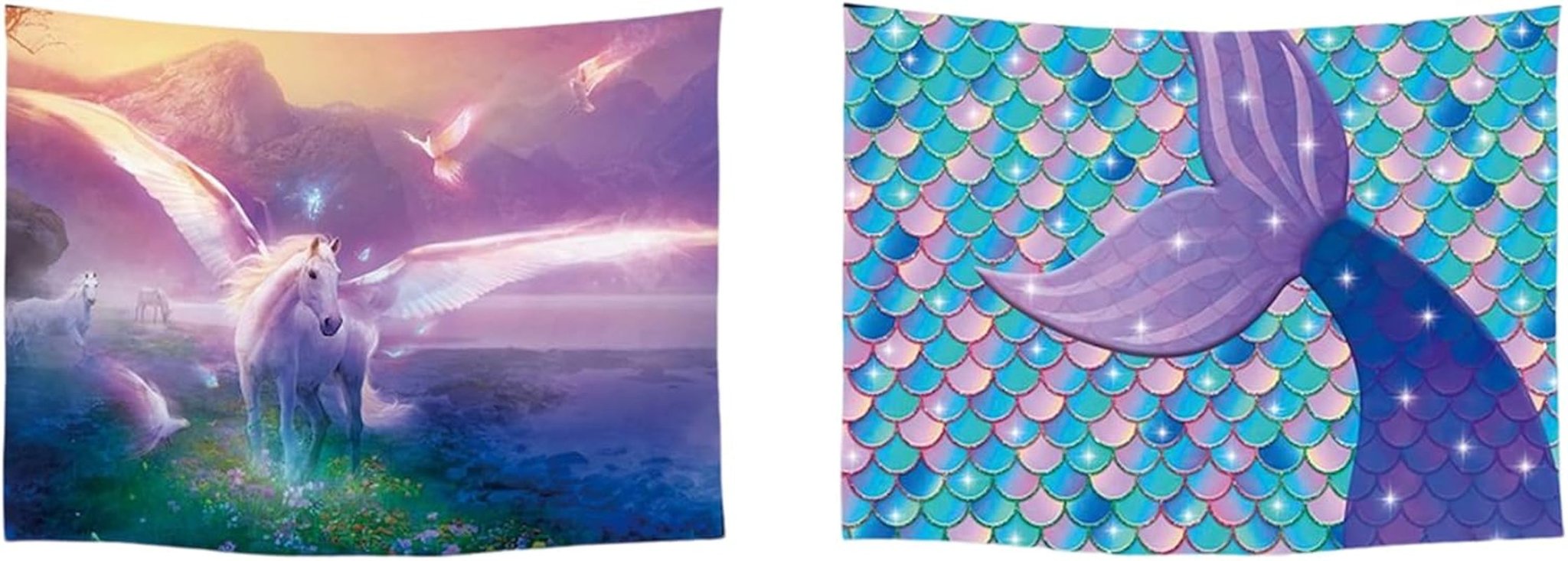 Tapiserie ulticool casa plaja mare insula palmier Casa - Accesorii si Decoratiuni Naty Shop Unicorn sirenă