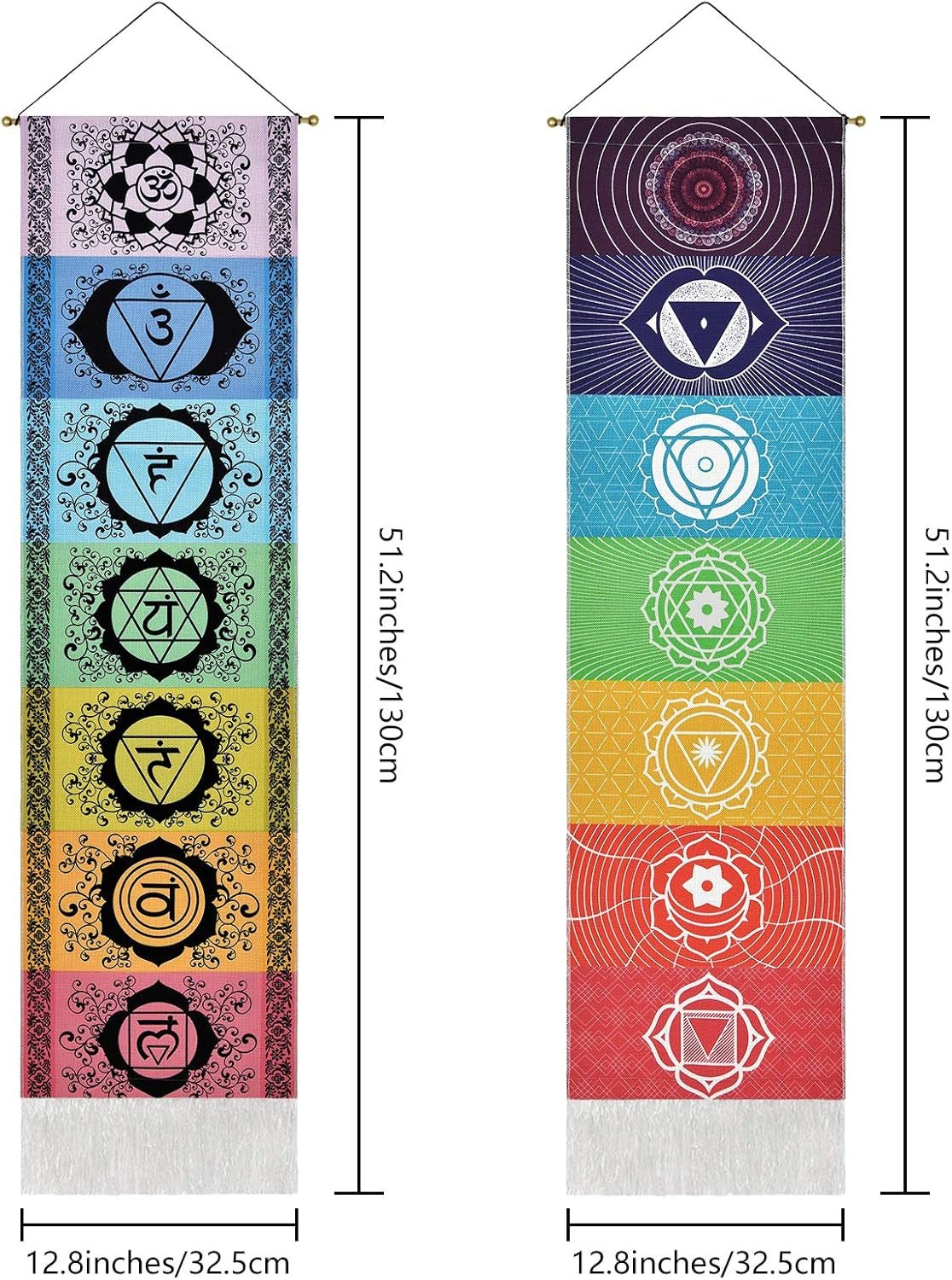 Tapiserie yugarlibi set agataturi chakra meditatie yoga trippy Casa - Accesorii si Decoratiuni Naty Shop