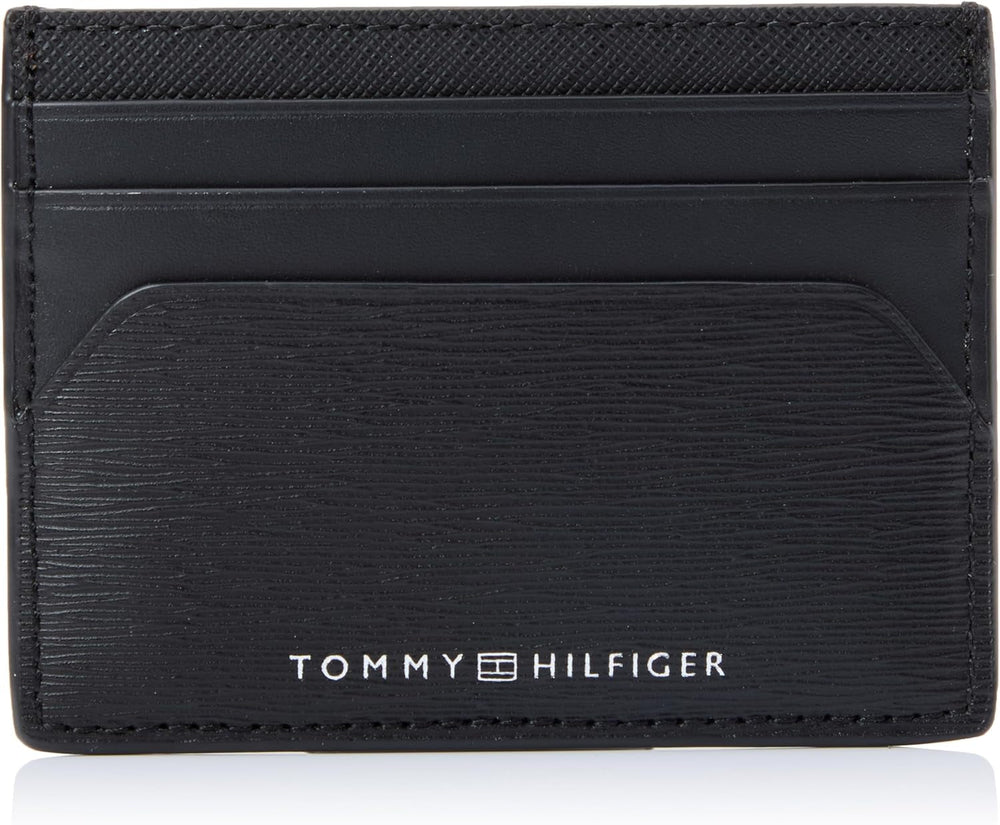 Tommy Hilfiger Men TH PLAQUE CC HOLDER, negru, o mărime Portofel Barbati Naty Shop Titlu implicit
