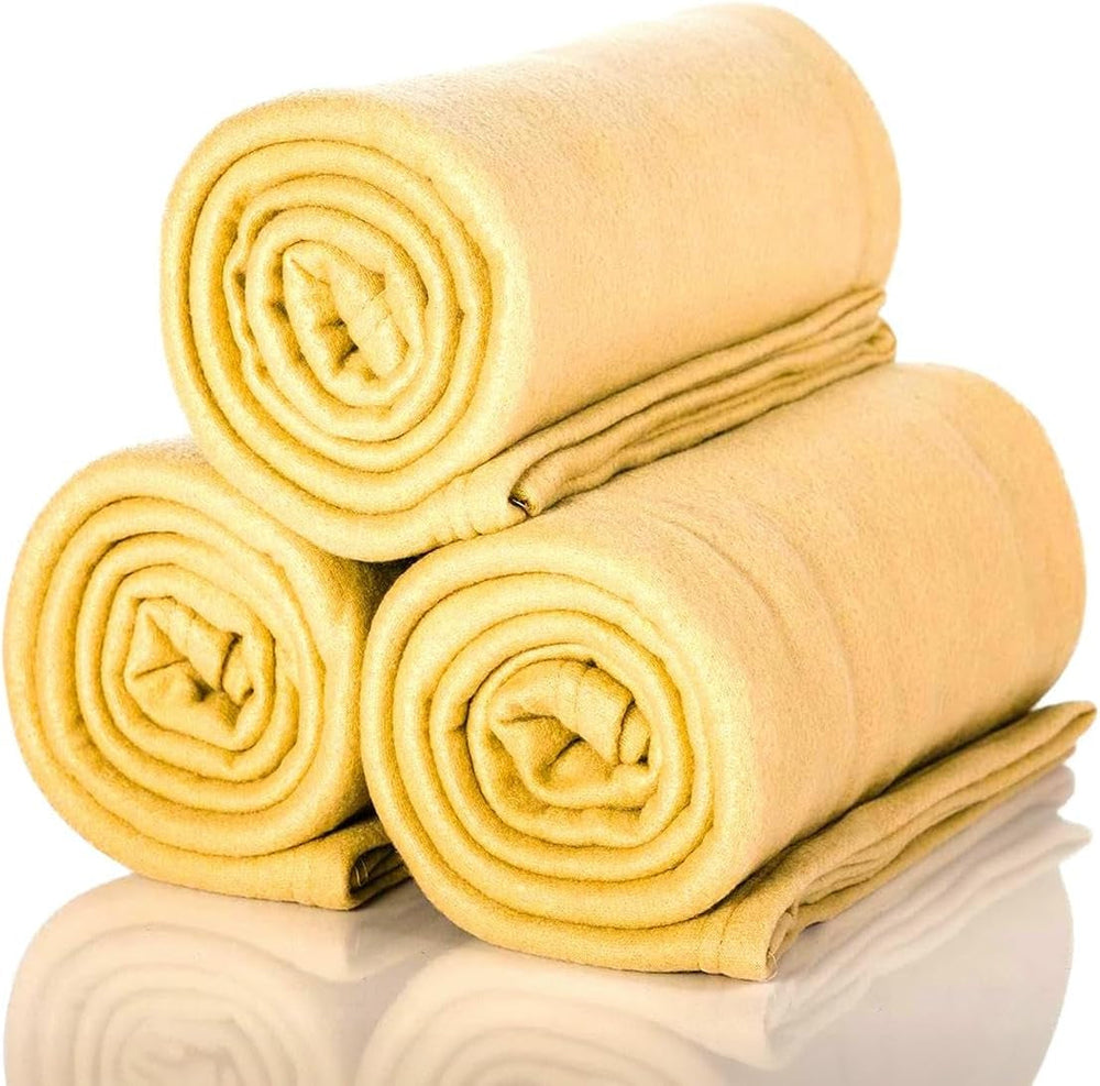 ALCLEAR 3 sztuki Koce polarowe Oeko Tex, kolor: antracyt, duży rozmiar 130X160 Cm, ponad 200 G/M2, koc na sofę koc na sofę koc do salonu, koc piknikowy koc na sofę Łóżka i koce Besuche den ALCLEAR-Store Sand 3 sztuki 130X160 cm