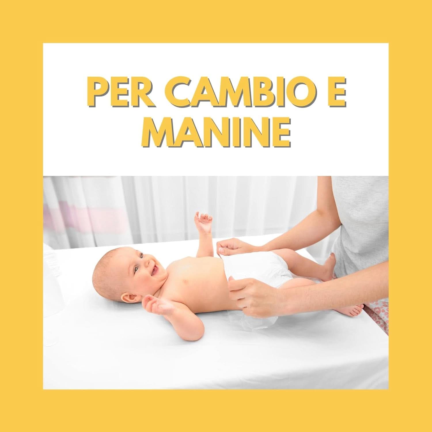 Fria Easy Baby, Șervețele pentru schimbarea scutecelor, cu Aloe Vera și extract de miere cu efect de hidratare a pielii, testate dermatologic Servetele Umede Bebelusi Naty Shop