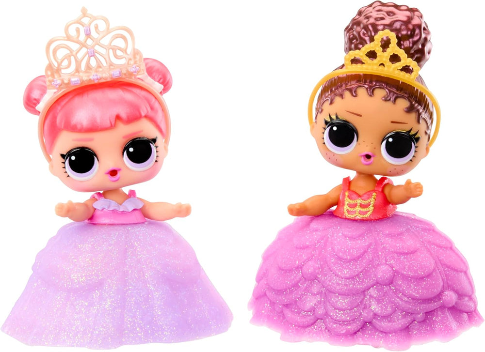 L.O.L. Surprise! Princess Tots - Enthält 1 Puppe, Blindverpackung, mit 2 Farben zum Kreieren eines Prinzessinnen-Kleides, 8 Puppen zum Sammeln