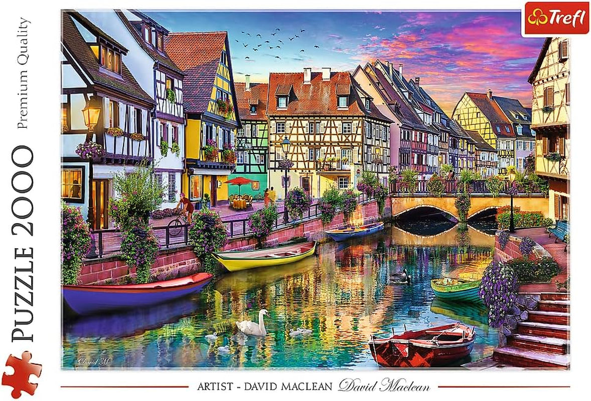 Puzzle Trefl 27118, Colmar, Francja, 2000 elementów, Dla dzieci powyżej 12 lat Puzzle Naty Shop