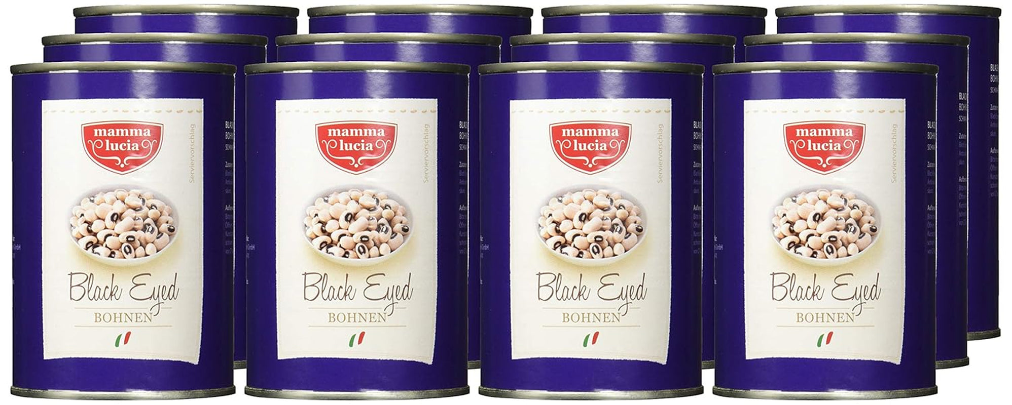 Fasola Black Eyed 12 sztuk (12 x 425 ml)