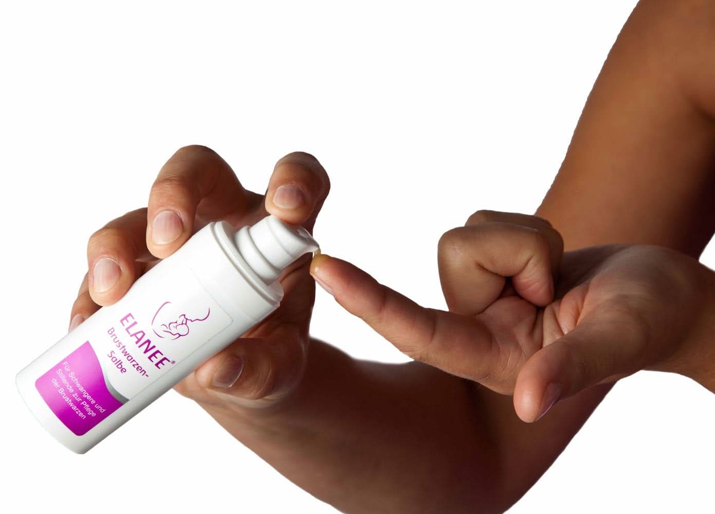 ELANEE Brustwarzensalbe Im Spender (30 Ml) - Pflegt Rissige Und Wunde Brustwarzen Vor Allem Während Der Stillzeit (402-00) Akcesoria Żywność i karmienie piersią Bebe Naty Shop